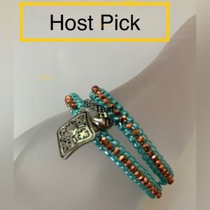 *HOST PICK* Hand Crafted Double Wrap Bracelet